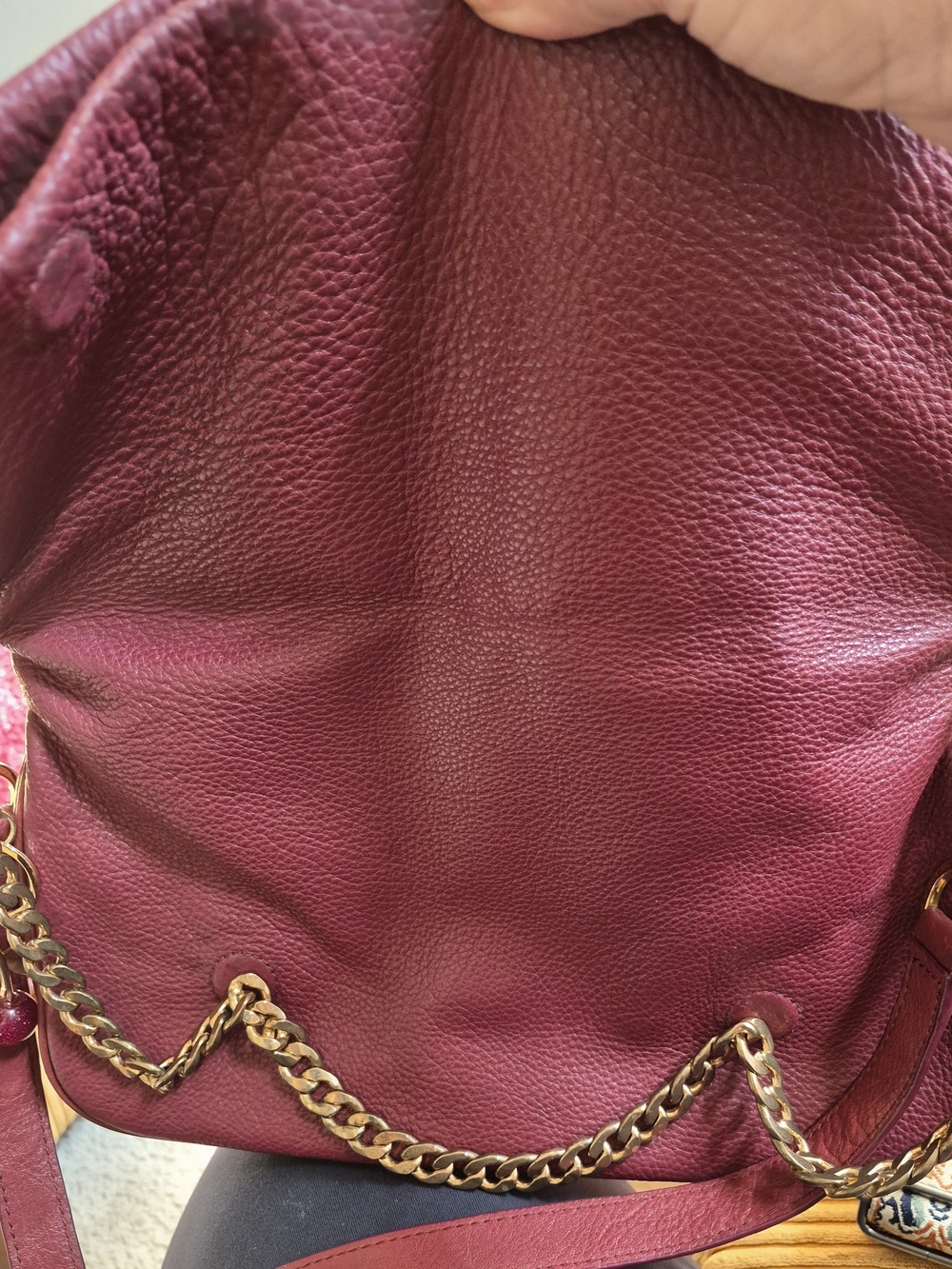 Tory Burch foldover crossbody bag featuring a perforated double-T logo - Picture 3 of 15